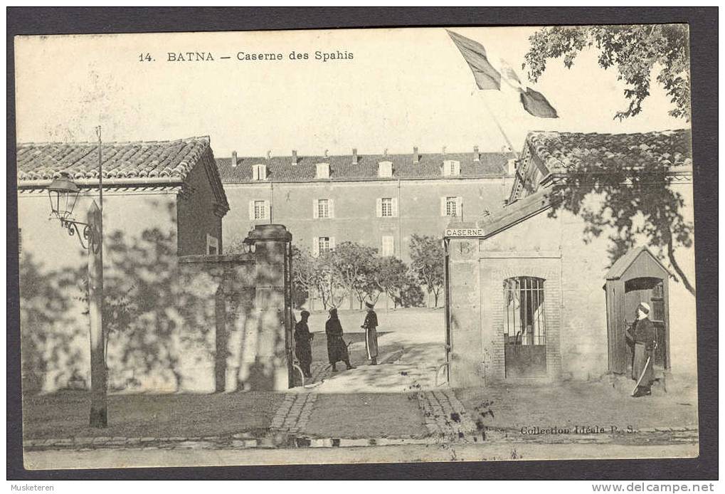 Algeria BATNA - Caserne Des Spahis Constantine Cancel 1908 To Paris - Batna