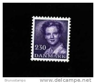 DENMARK/DANMARK - 1982  DEFINITIVE  2.30 Kr.  VIOLET  MINT NH - Unused Stamps