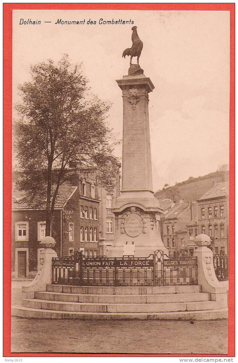Dolhain - Monument Des Combattants. - Limburg