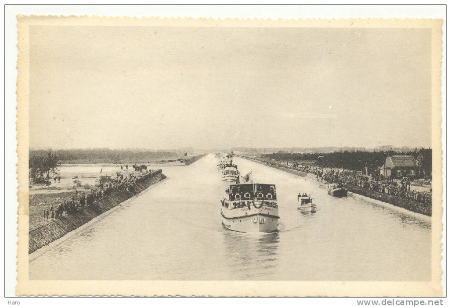 LIEGE - ANVERS  - Inauguration Du Canal Albert ?? - Albert Kanaal -  Bateaux  ( 194)ch - Wezet