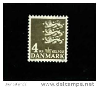 DENMARK/DANMARK - 1969  DEFINITIVE  4 Kr.  GREY  MINT NH - Neufs