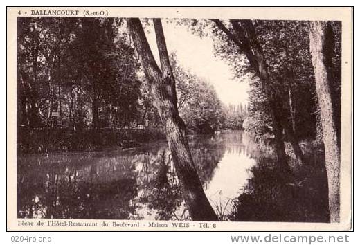 Ballancourt - Pêche De L'Hôtel Restaurant Du Boulevard - Maison Weis  : Achat Immédiat - Ballancourt Sur Essonne