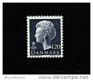 DENMARK/DANMARK - 1974  DEFINITIVE  1.20 Kr.  GREY  MINT NH - Unused Stamps
