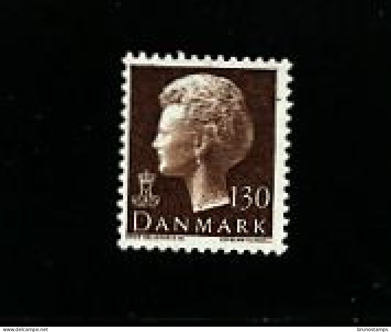 DENMARK/DANMARK - 1981  DEFINITIVE  1.30 Kr.  BROWN  MINT NH - Neufs