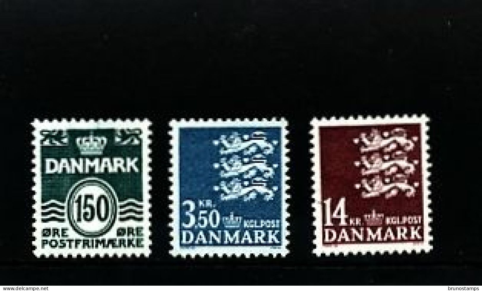 DENMARK/DANMARK - 1982  DEFINITIVE  SET  MINT NH - Neufs