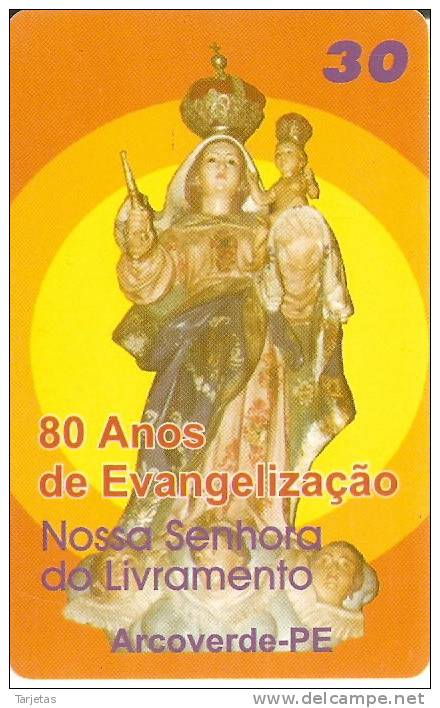 TARJETA DE BRASIL DE LA VIRGEN MARIA  (RELIGION-CRISTIANISMO) - Cultura