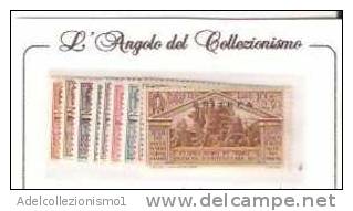 31568) ERITREA- Bimillenario Della Nascita Di Virgilio - 4 Dicembre 1930- N°179-187-SERIE COMPLETA-MLH* - Eritrée