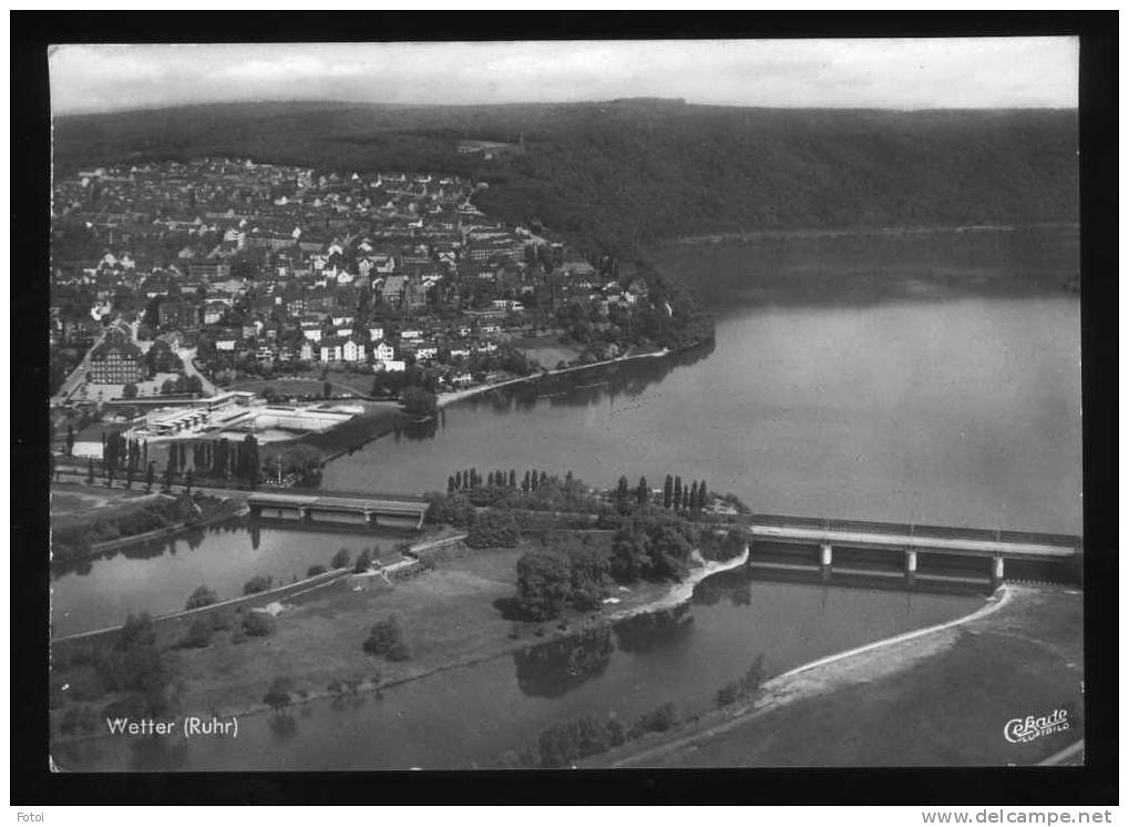 OLD REAL PHOTO POSTCARD WETTER RUHR GERMANY CARTE POSTALE - Ennepetal