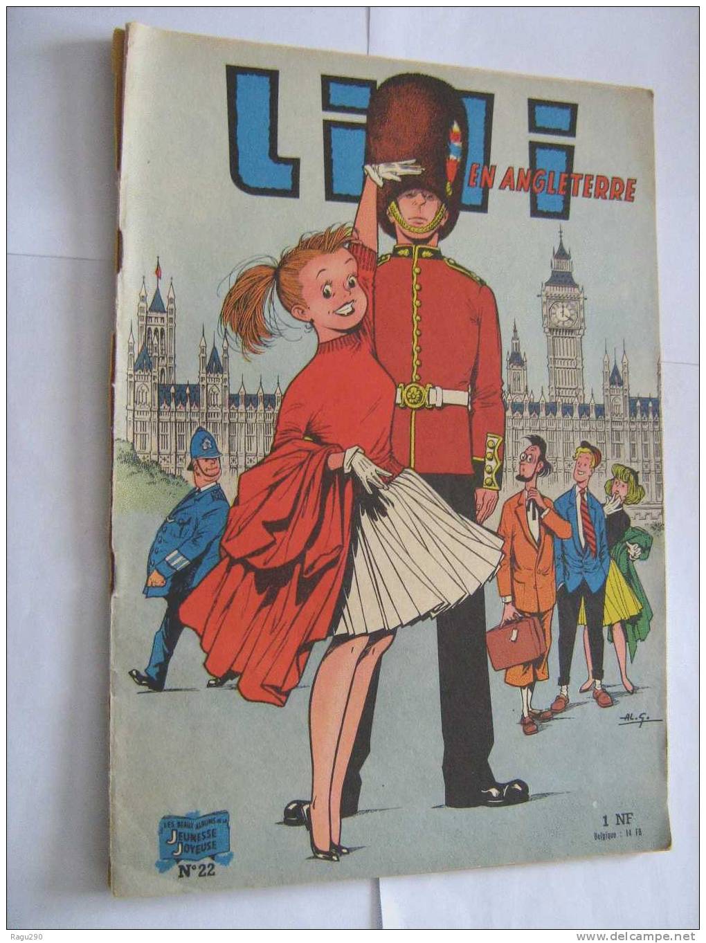 LILI  EN ANGLETERRE N° 22  En édition Originale - Lili L'Espiègle