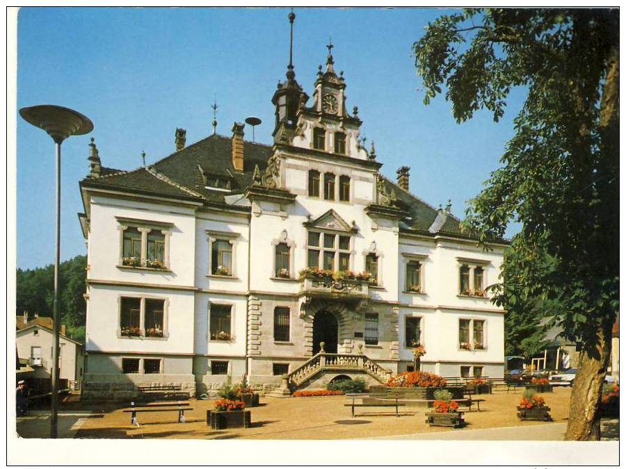 Schönau, Schwarzwald. Rathaus  (5214) - Loerrach