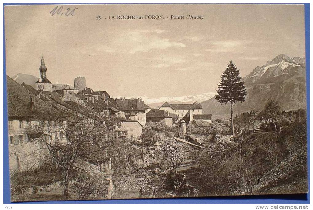 La Roche-Sur-Foron,Pointe D´Andey ,1925, Haute- Savoie, - La Roche-sur-Foron