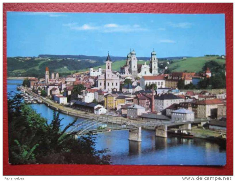 Passau - Donaubrücke U. Altstadt - Passau