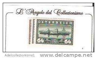 31500)12+24+64 Austriaci - Nuovi - Cat N° 496-98 - Unused Stamps