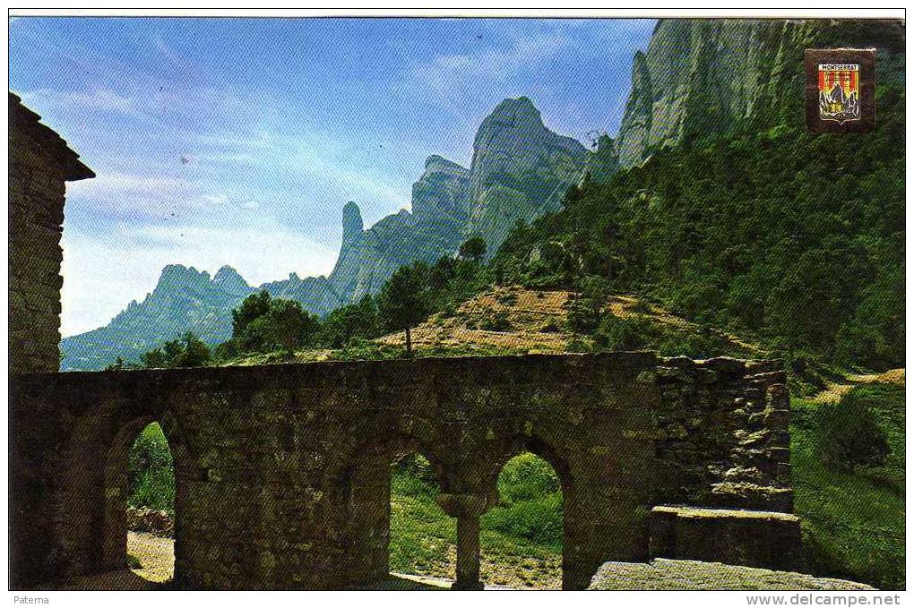3246 Postal MONTSERRAT ( Barcelona) 1991, Post Card - Covers & Documents