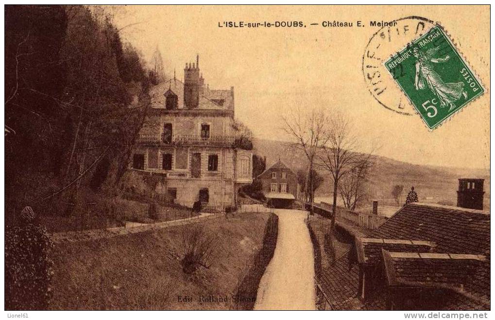 ISLE-sur-le-DOUBS : (25) Château Meiner - Isle Sur Le Doubs