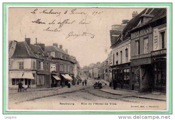 27 - LE NEUBOURG -- Rue De L'hôtel De Ville - Le Neubourg