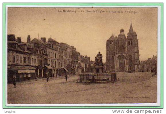 27 - LE NEUBOURG -- Place De L'Eglise..... - Le Neubourg