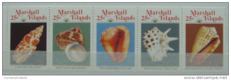 MARSHALL ISLANDS 1989 MI 212-16 SHELL CORQUES SCHELPEN VERY FINE MNH ** - Marshall