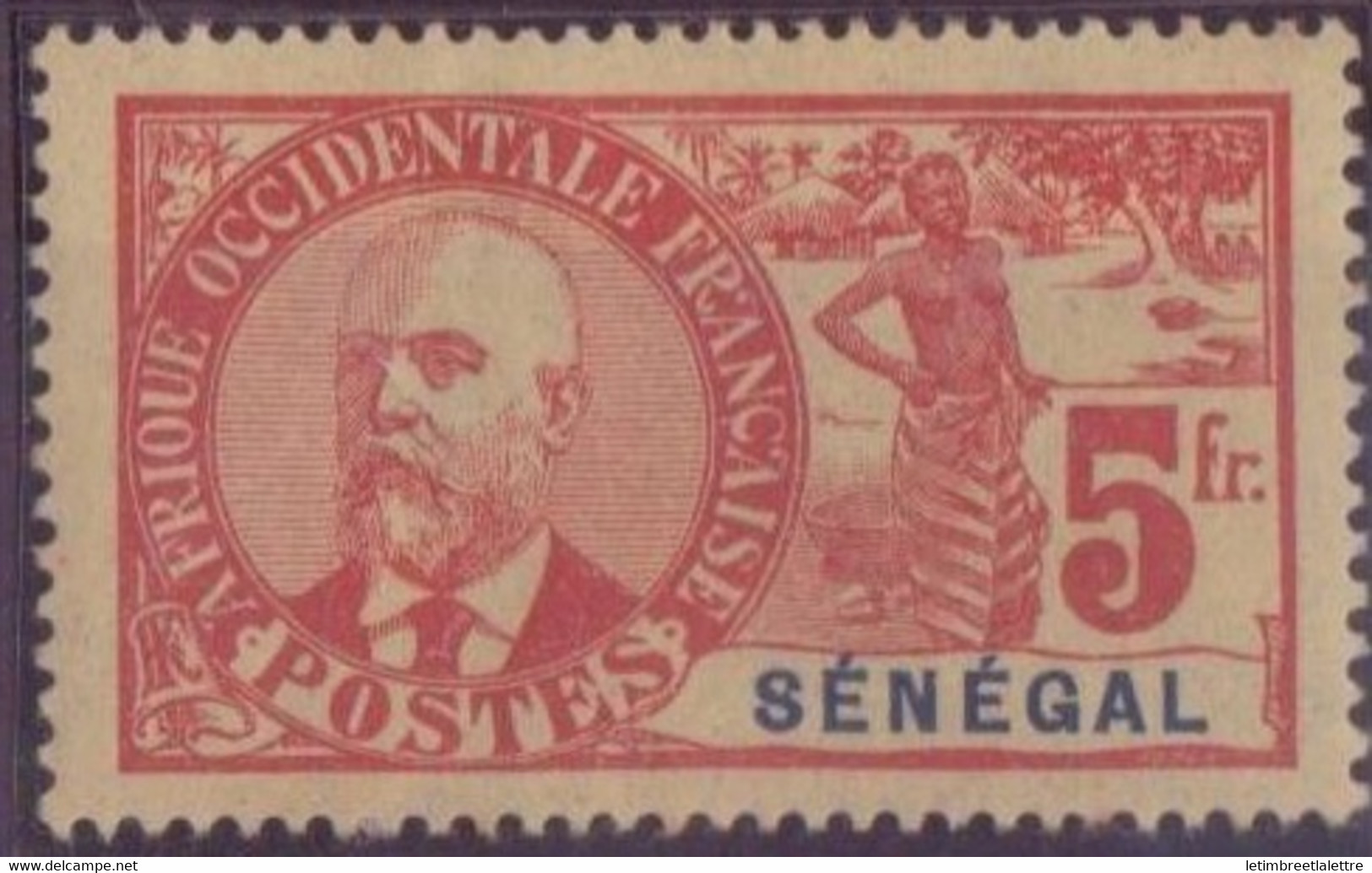 ⭐ Sénégal - YT N° 46 * - Neuf Avec Charnière - 1906  ⭐ - Andere & Zonder Classificatie