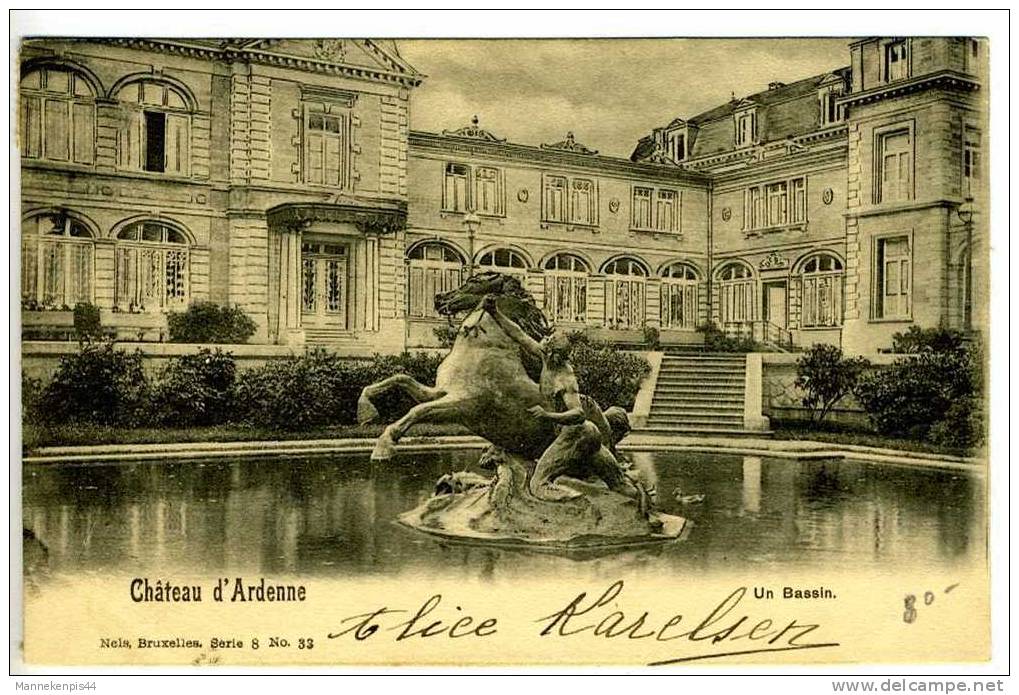 Château D'Ardenne - Un Bassin - Nels Serie 8 N° 33 - Houyet