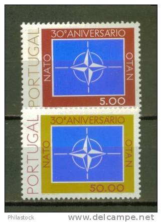PORTUGAL N° 1419 à 1420 ** - Unused Stamps