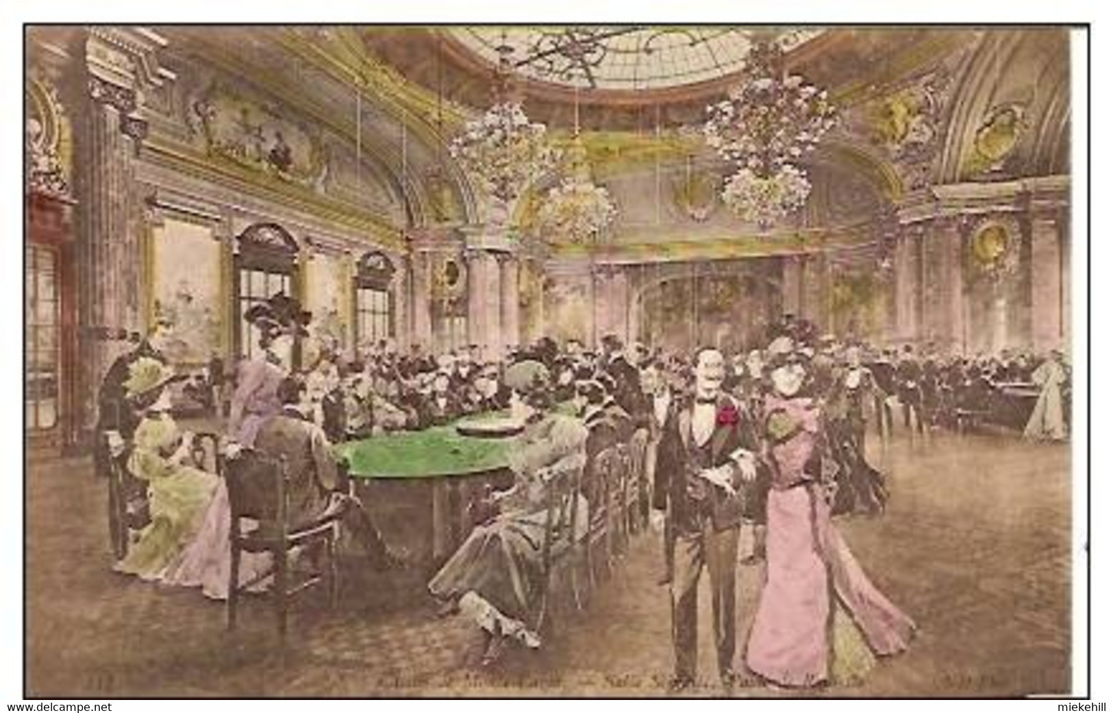 MONACO-MONTE-CARLO-LE CASINO- SALLE SCHMIT-TABLE DE ROULETTE - Casino