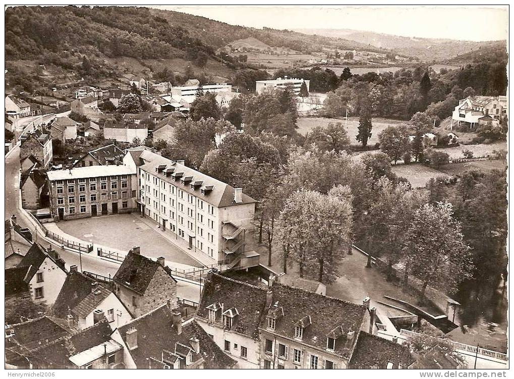 Aubusson "route De Felletin"  Vue Aérienne , Ed Lapie - Aubusson