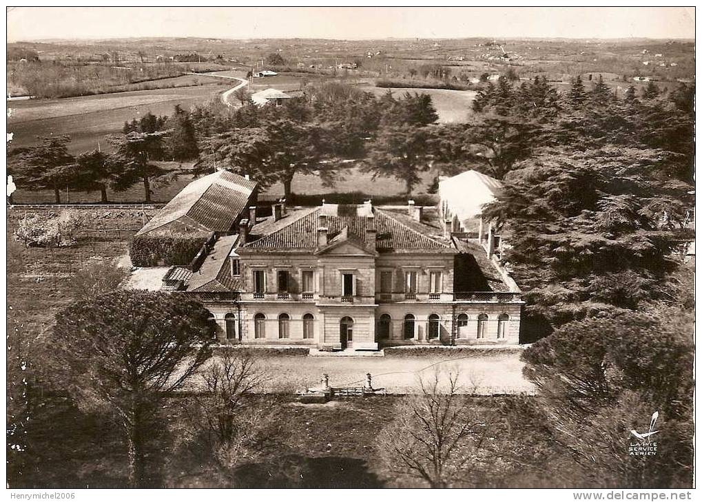 Tomboeuf ( Lot Et Garonne) Chateau De Bois Verdun Vue Aérienne , Ed Lapie - Sonstige & Ohne Zuordnung