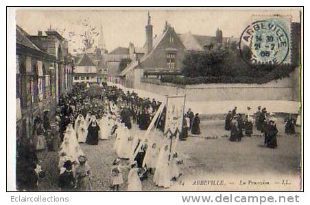 Abbeville     80  ..Religion..La Procession - Abbeville