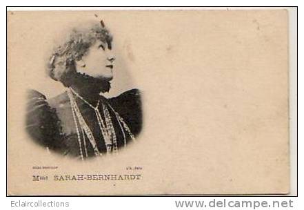 Spectacle   Artiste  Sarah Bernhardt.. - Artiesten
