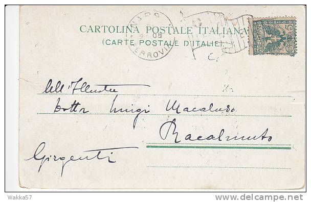 $ CARTOLINA NOME - MARIO - F.P. - VIAGGIATA 1905 - #12 - Nomi