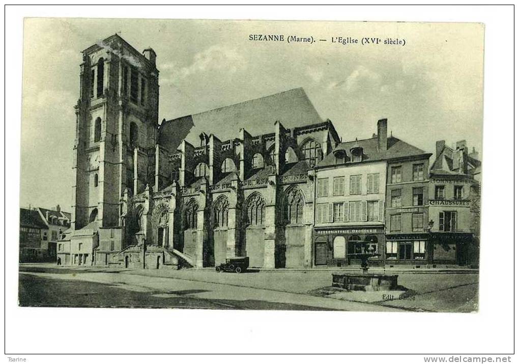 51 - L'église De SEZANNE - Sezanne