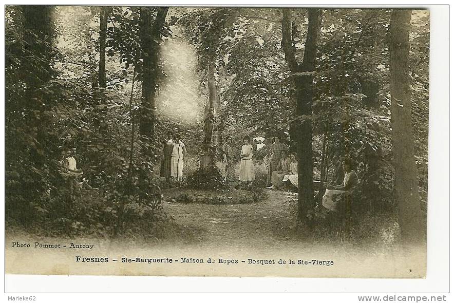 Fresnes-Maison De Repos Sainte Marguerite-Bosquet De La Ste Vierge-1937 - Fresnes