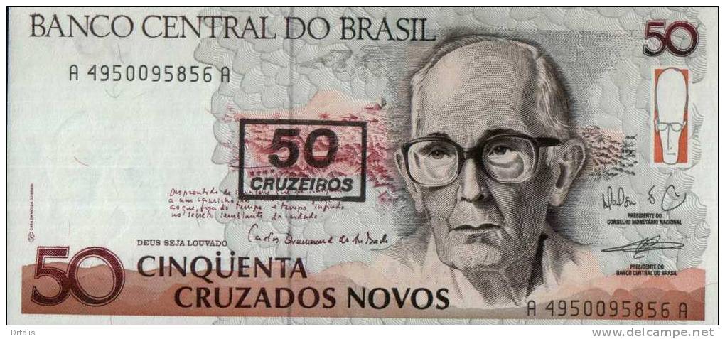 BRAZIL / UNC. / 2 SCANS . - Brasilien