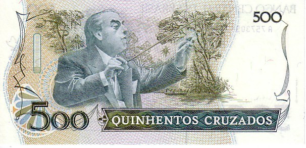 BRESIL   500 Cruzados   Non Daté (1988)   Pick 212d  Signature 26    ***** BILLET  NEUF ***** - Brazil