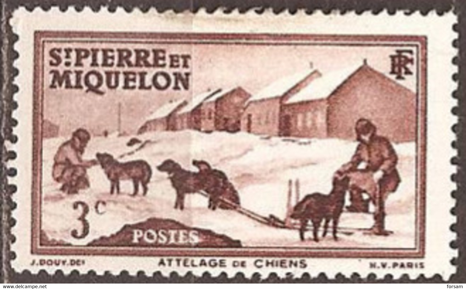 SAINT-PIERRE & MIQUELON..1938..Michel # 171...MH. - Nuovi