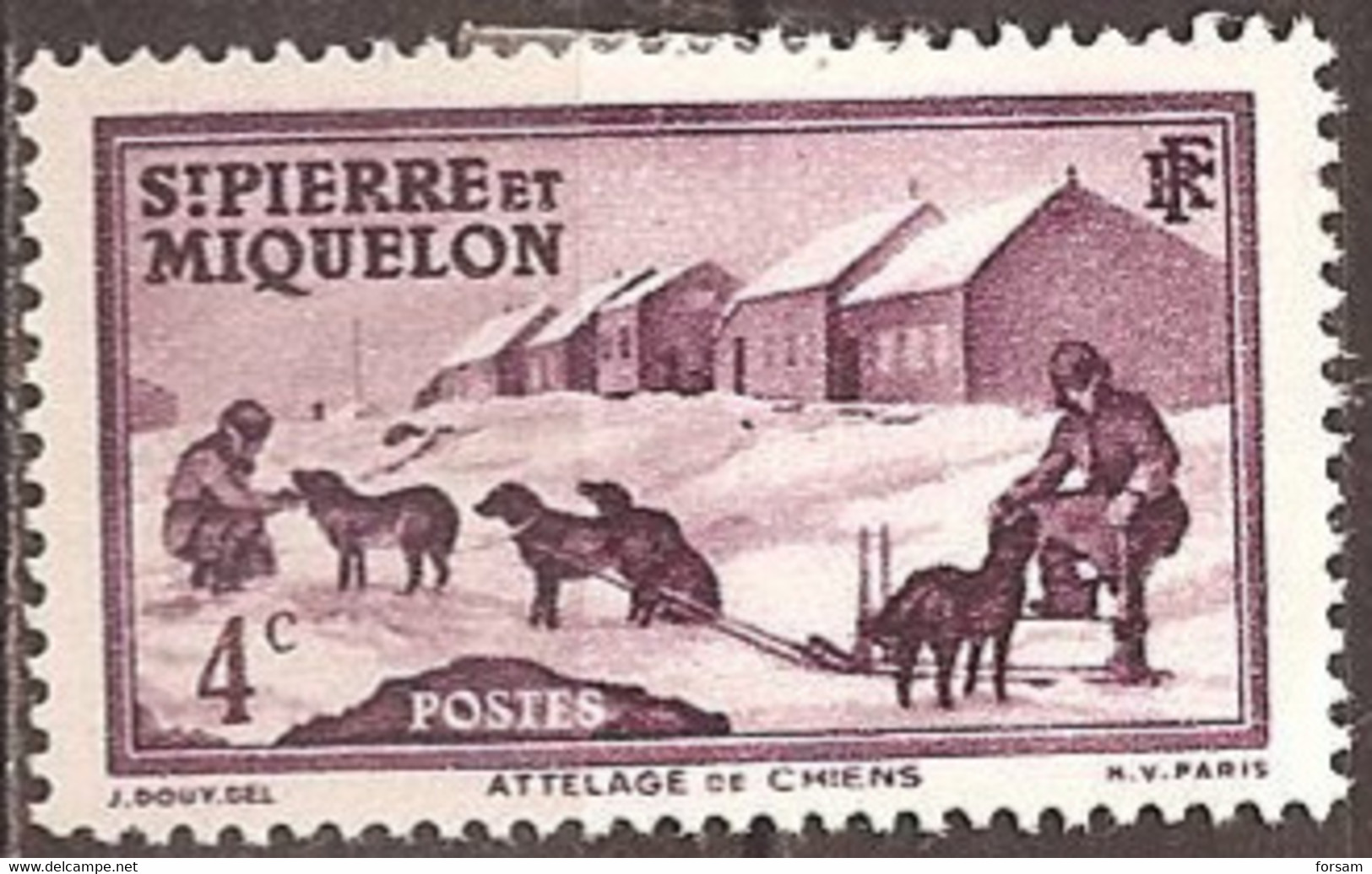 SAINT-PIERRE & MIQUELON..1938..Michel # 172...MH. - Ungebraucht