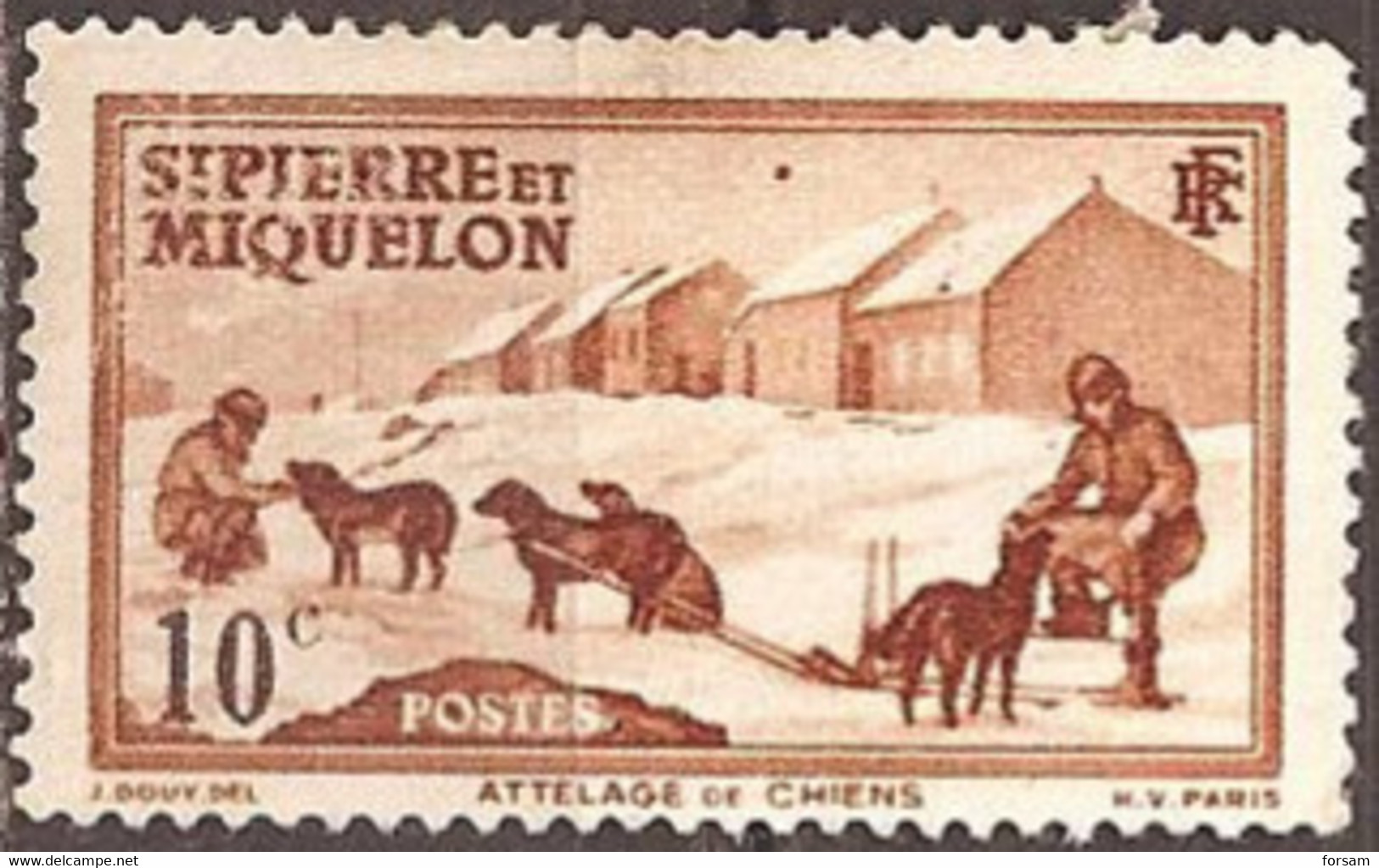 SAINT-PIERRE & MIQUELON..1938..Michel # 174...MH. - Neufs