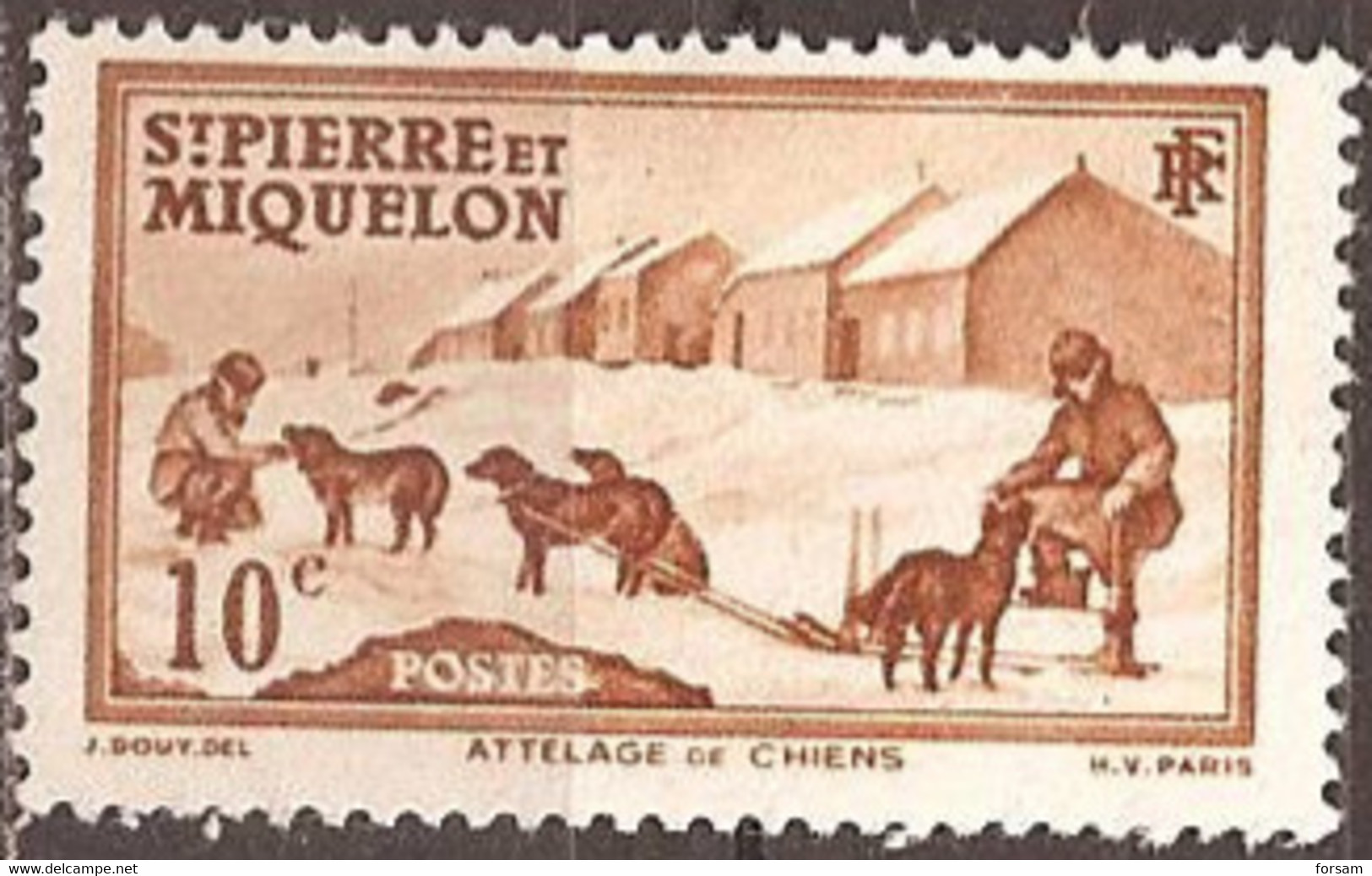 SAINT-PIERRE & MIQUELON..1938..Michel # 174...MH. - Nuovi