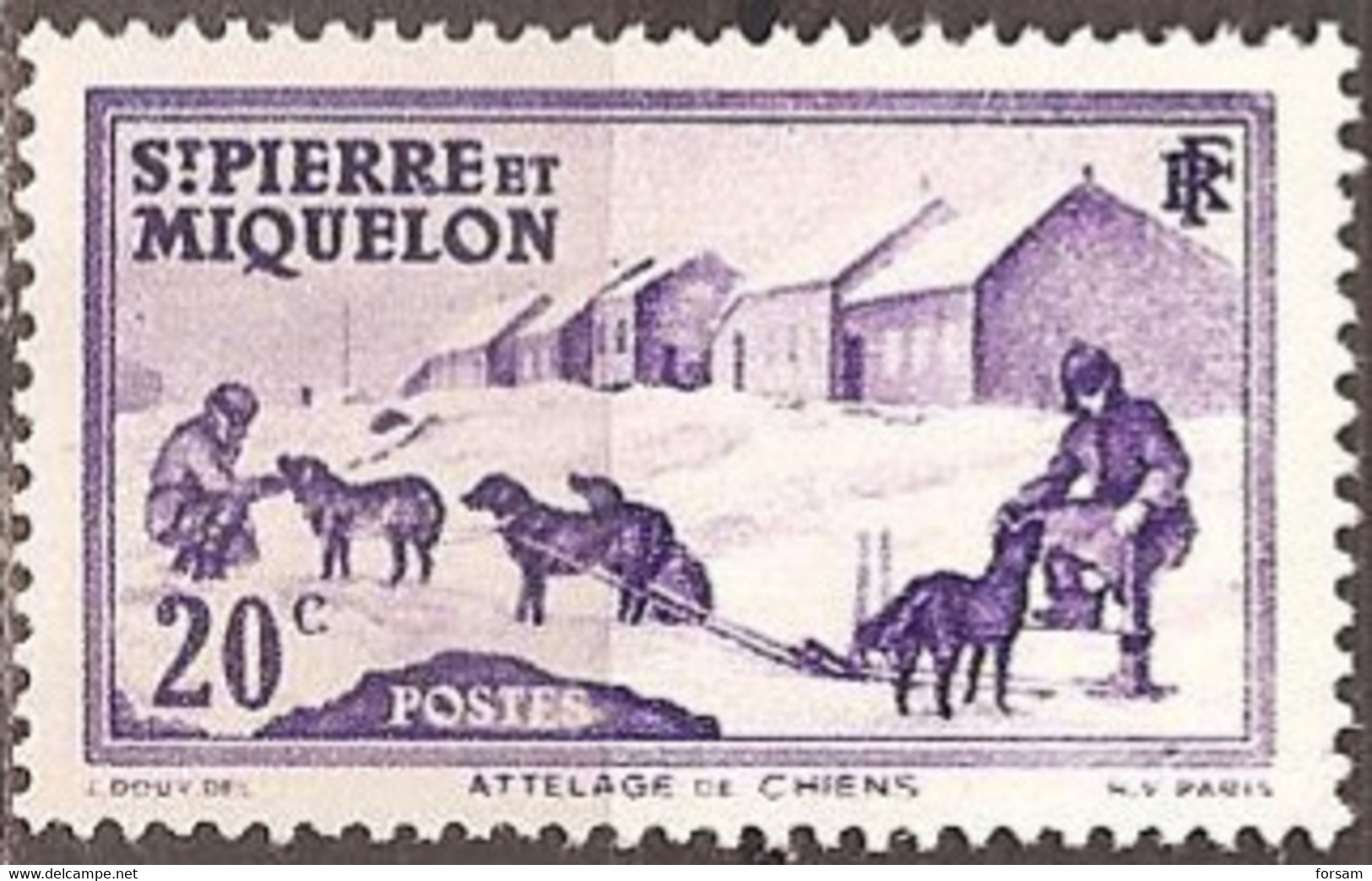 SAINT-PIERRE & MIQUELON..1938..Michel # 176...MH. - Nuevos