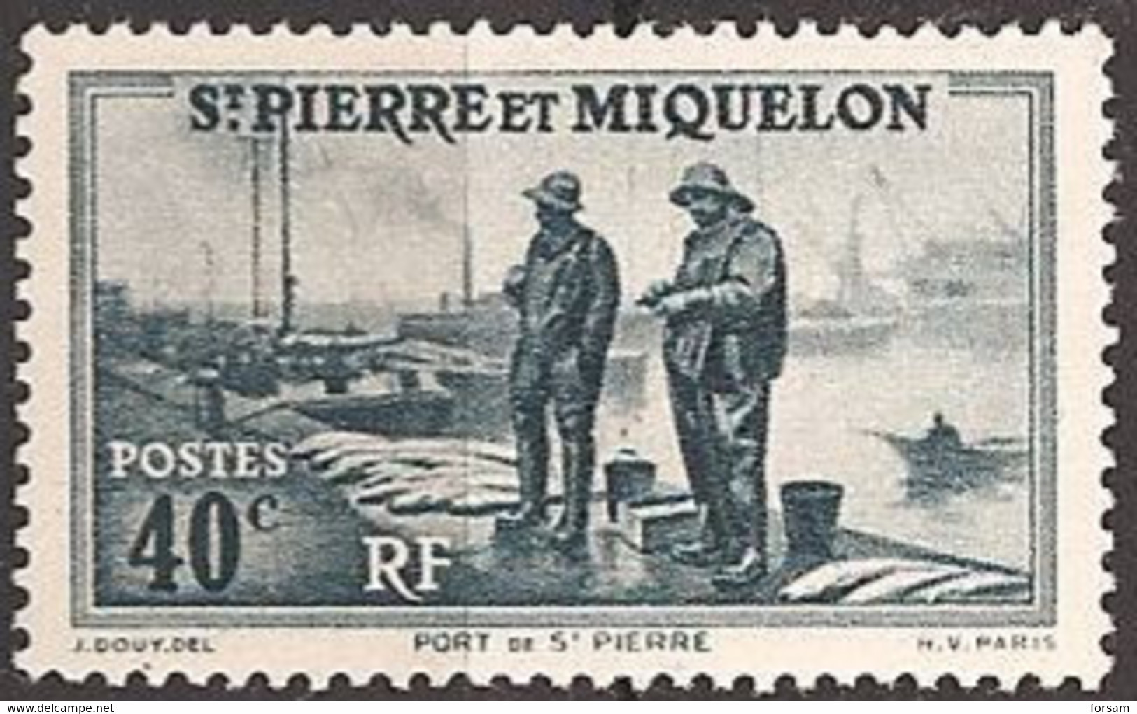 SAINT-PIERRE & MIQUELON..1939/40..Michel # 199...MLH. - Ongebruikt