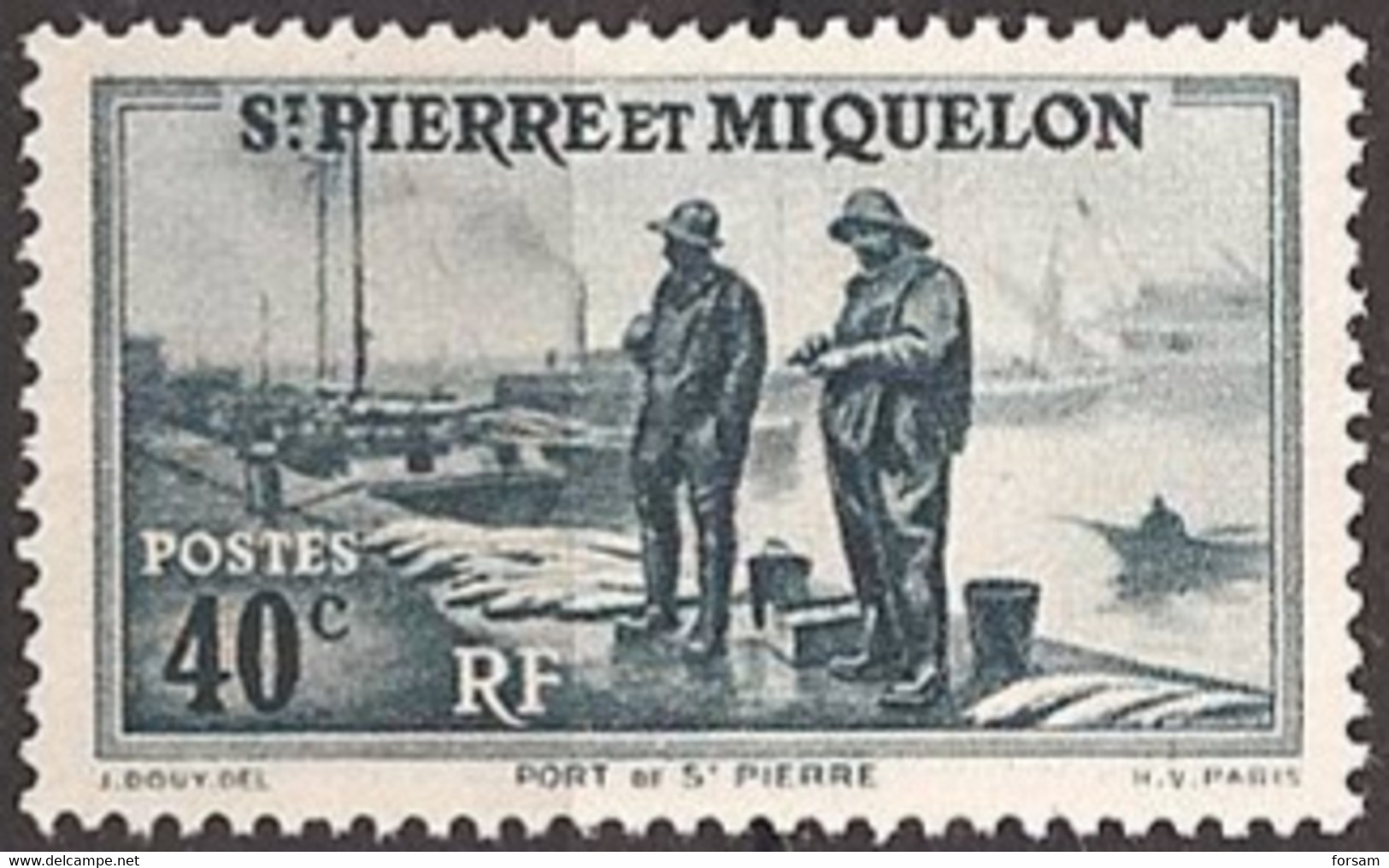 SAINT-PIERRE & MIQUELON..1939/40..Michel # 199...MLH. - Nuevos