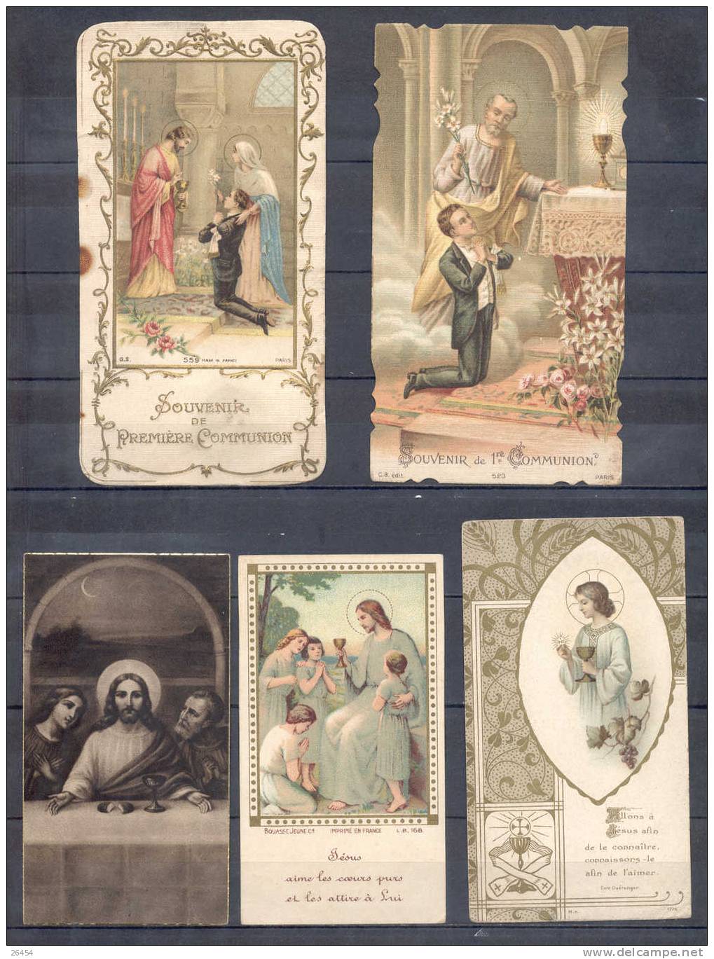 LOT De 8 CARTES  RELIGIEUSES - Religion & Esotericism