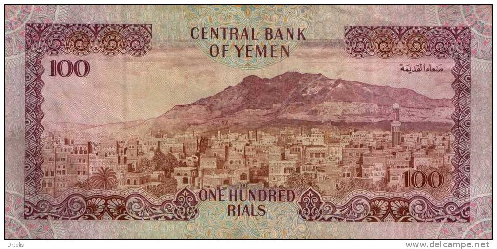 YEMEN / 100 RIALS / USED / 2 SCANS . - Yemen