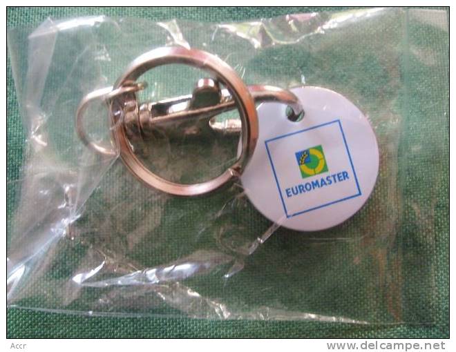 Porte-clefs : Euromaster _ Jeton De Caddie - Trolley Token/Shopping Trolley Chip