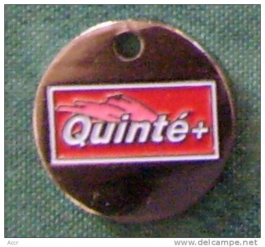 Jeton De Caddie : Quinté+  PMU - Trolley Token/Shopping Trolley Chip