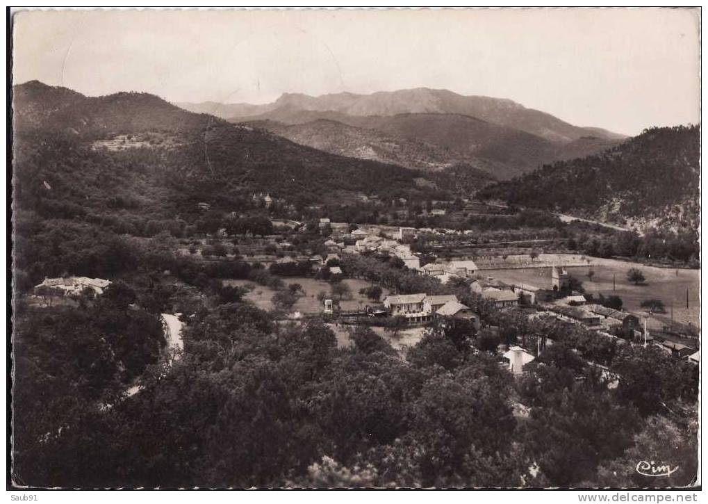 Chamborigaud - Vue Générale Et Mont Lozère --Combier,Mâcon  -N°1--Circulé  En 1958 -Réf:1095 - Chamborigaud