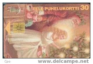 # FINLAND D83 Santa Claus And Angel 30 So3 11.95 Tres Bon Etat - Finlande