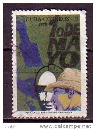 G0610 - CUBA Yv N°1572 TRAVAIL - Oblitérés
