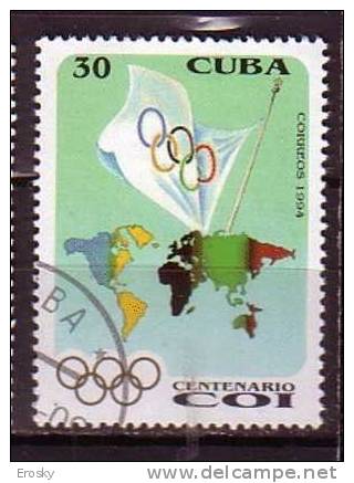 G0694 - CUBA Yv N°3377 OLYMPIADES - Used Stamps